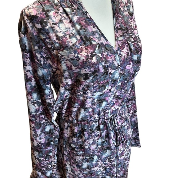 Rebecca Taylor - “Tapestry Collection ” Floral, Silk Mini Dress - Size 0, Purple - Picture 10 of 16